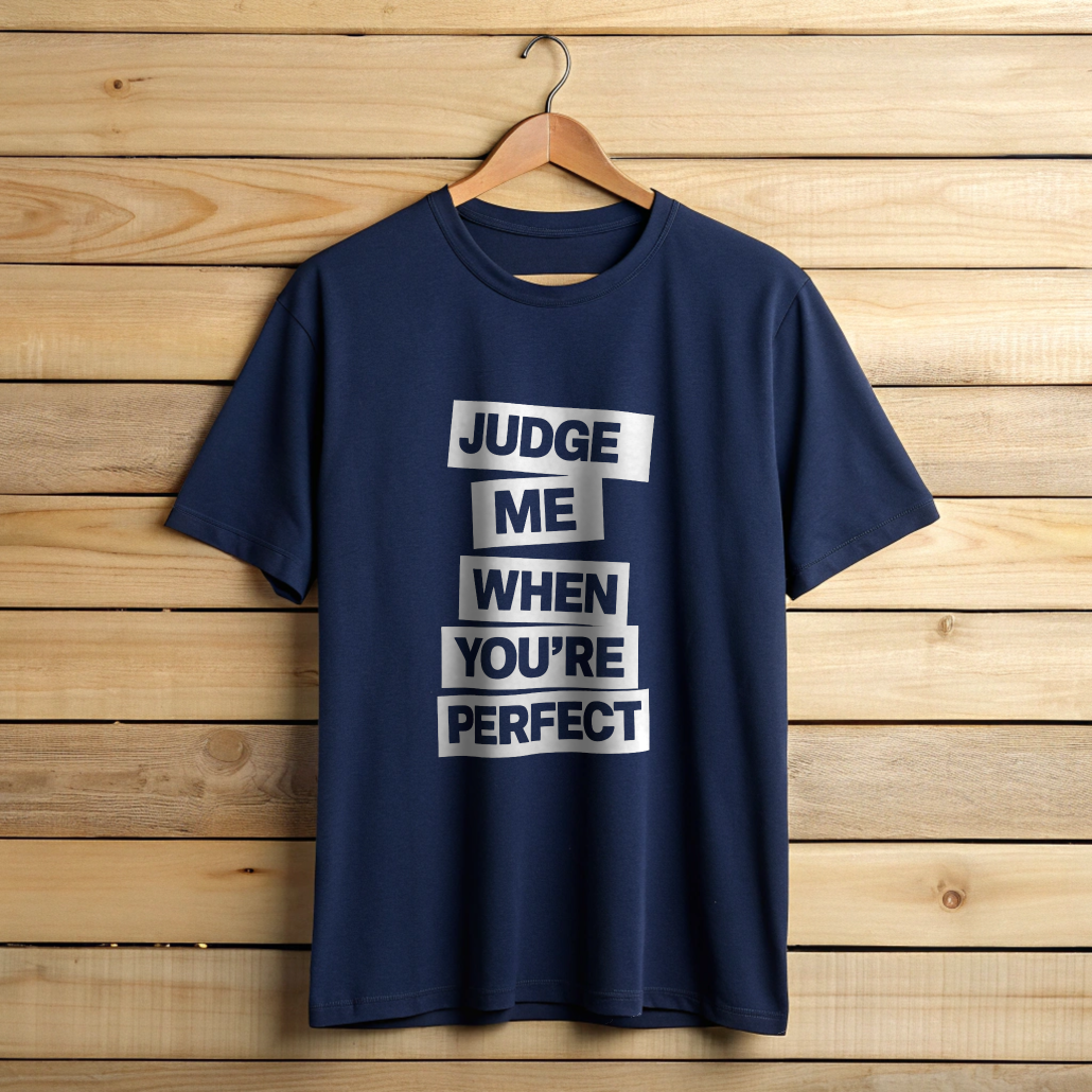 Judge Me Not Oversized Tee